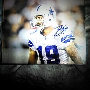 Miles Austin authentic autographed 8×10